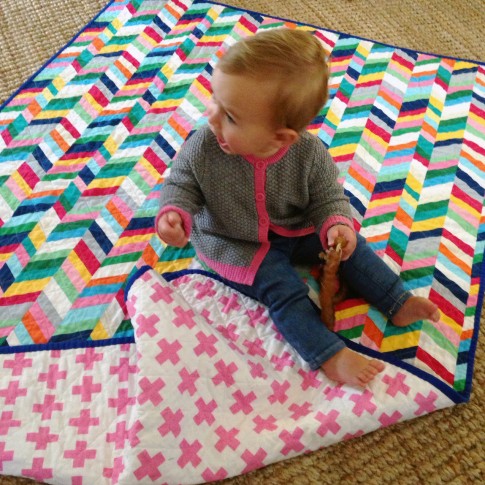 Simple Quilted Blanket
