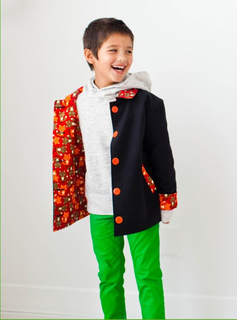 Two-In-One Jacket Designer Pattern: Robert Kaufman Fabric Company