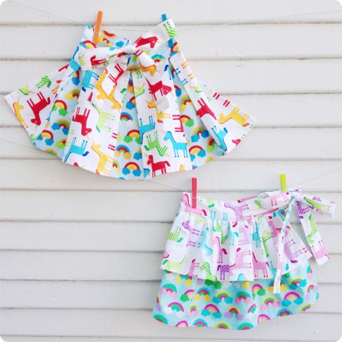 Peekaboo & Twirly Girly Aprons