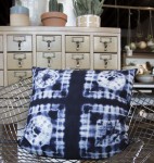 Fabric Indigo Pillow