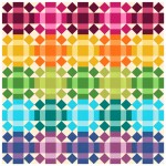 Fabric Rolling Rainbow