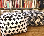 Fabric Square Floor Pillow