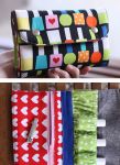 Fabric Snappy Mani Pouch 2