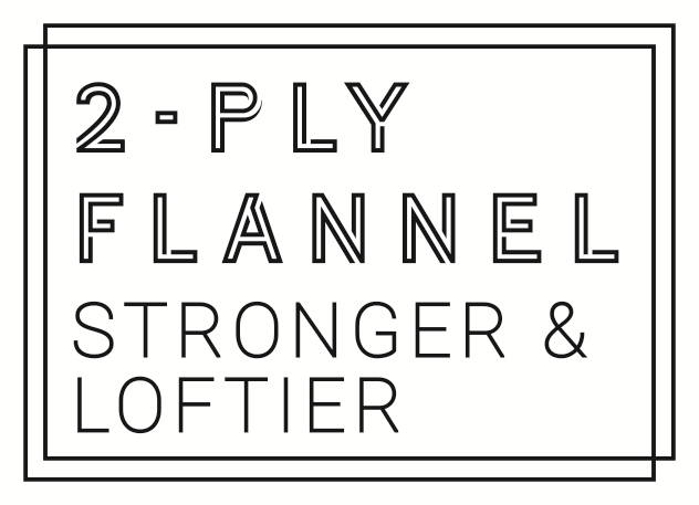 2-Ply Flannel certificate logo