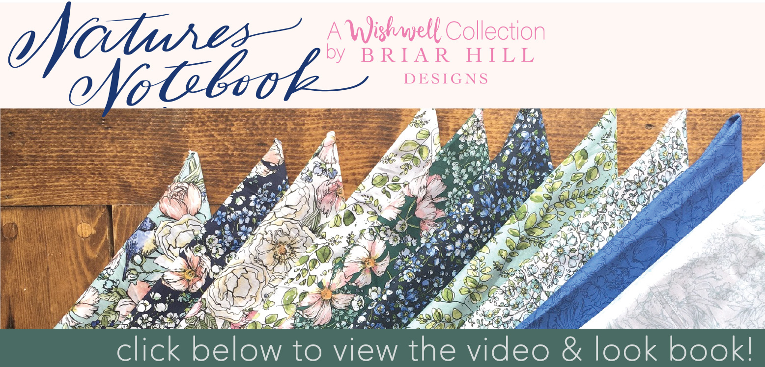 Robert Kaufman Fabrics Wishwell Nature's Notebook by Briar Hill