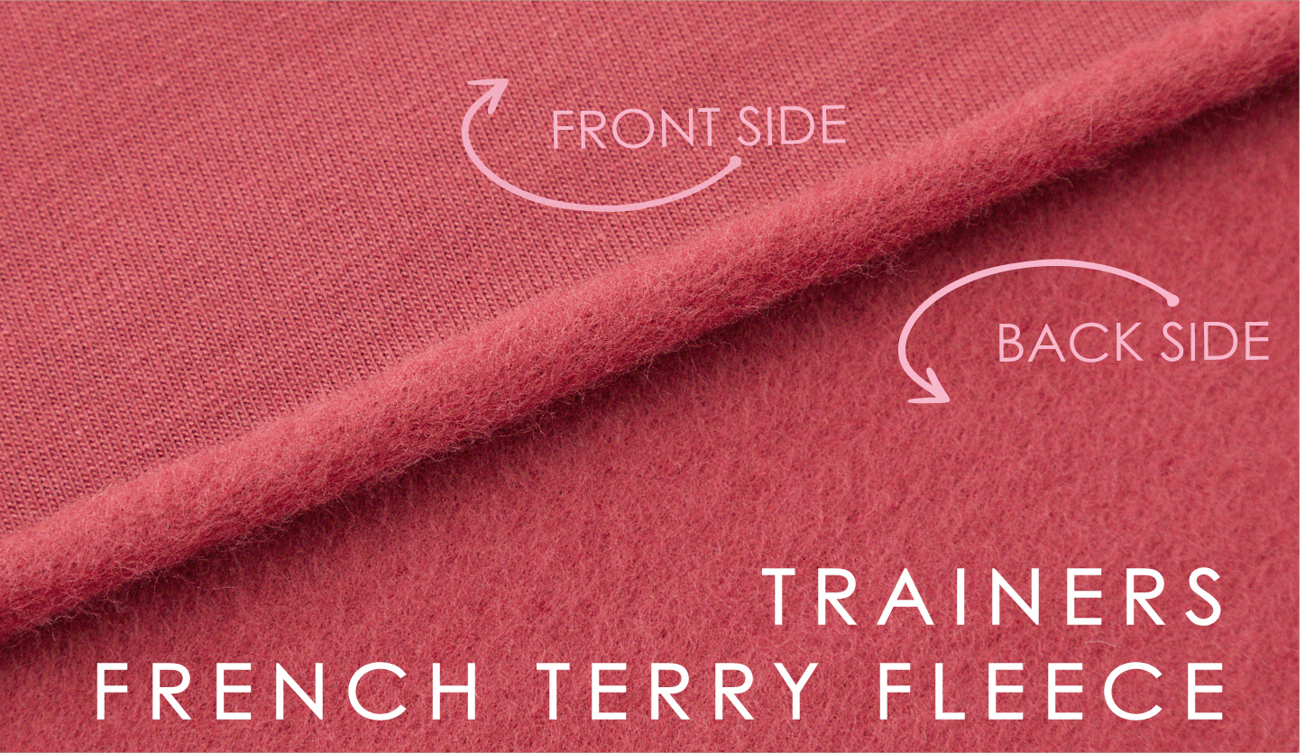 Red Terry Cloth Cotton Fabric - Fabric by the Yard