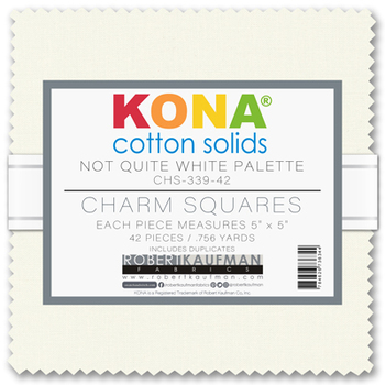 Kona® Cotton, Not Quite White palette Kona® Cotton, Not Quite White palette