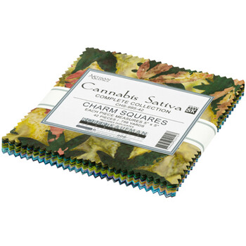 Artisan Batiks: Cannabis Sativa by Studio RK - Complete Collection Artisan Batiks: Cannabis Sativa by Studio RK - Complete Collection