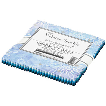 Artisan Batiks: Winter Sparkle by Lunn Studios - Blue Colorstory Artisan Batiks: Winter Sparkle by Lunn Studios - Blue Colorstory