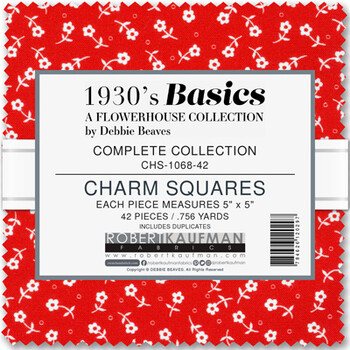 Flowerhouse: 1930's Basics by Debbie Beaves - Complete Collection
