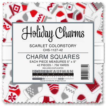 Holiday Charms by Studio RK - Scarlet Colorstory Holiday Charms by Studio RK - Scarlet Colorstory