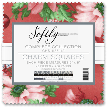Flowerhouse: Softly by Debbie Beaves - Complete Collection Charm Squares Flowerhouse: Softly by Debbie Beaves - Complete Collection Charm Squares