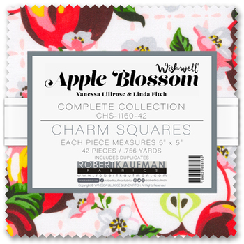 Wishwell: Apple Blossom by Vanessa Lillrose & Linda Fitch - Complete Collection Charm Squares Wishwell: Apple Blossom by Vanessa Lillrose & Linda Fitch - Complete Collection Charm Squares
