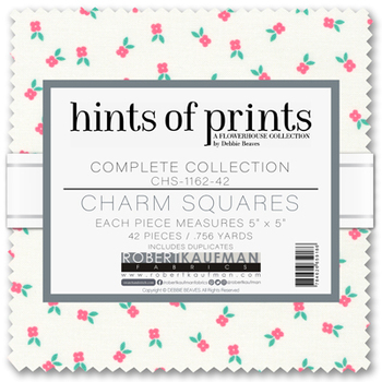 Hints of Prints by Debbie Beaves - Complete Collection Charm Squares