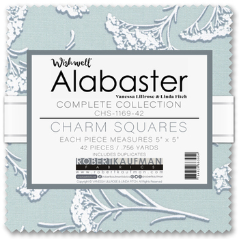 Wishwell: Alabaster by Vanessa Lillrose & Linda Fitch - Complete Collection Charm Squares