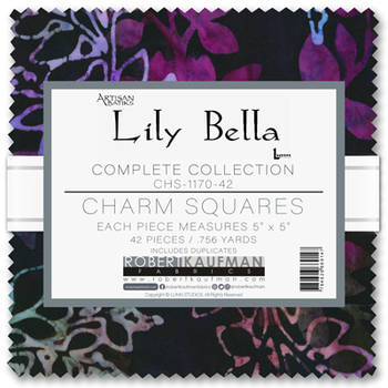 Artisan Batiks: Lily Bella by Lunn Studios - Complete Collection Charm Squares