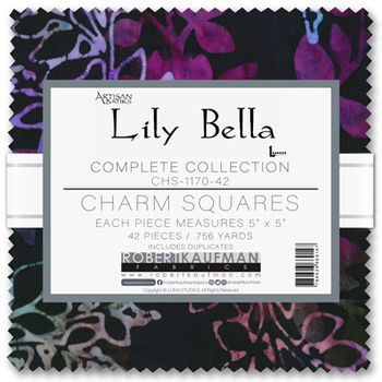 Artisan Batiks: Lily Bella by Lunn Studios - Complete Collection Charm Squares Artisan Batiks: Lily Bella by Lunn Studios - Complete Collection Charm Squares