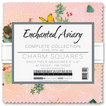 Enchanted Aviary by Duirwaigh Studios - Complete Collection Charm Squares Enchanted Aviary by Duirwaigh Studios - Complete Collection Charm Squares