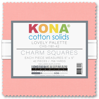 Kona® Cotton - Lovely Palette Charm Squares