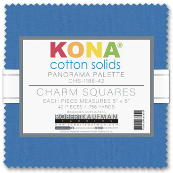 Kona® Cotton - Panorama Palette Charm Squares Kona® Cotton - Panorama Palette Charm Squares