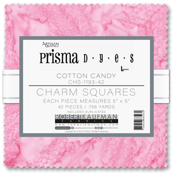 Artisan Batiks: Prisma Dyes by Lunn Studios - Cotton Candy Charm Square Artisan Batiks: Prisma Dyes by Lunn Studios - Cotton Candy Charm Square