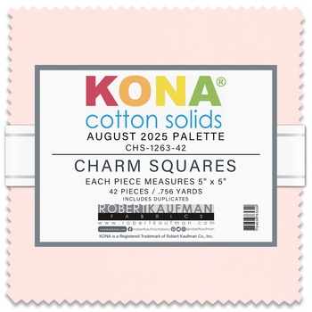 Kona® Cotton - August 2025 Palette Charm Square Kona® Cotton - August 2025 Palette Charm Square