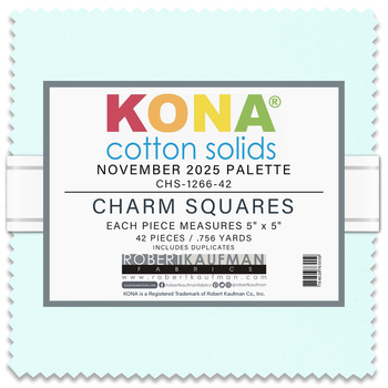 Kona® Cotton - November 2025 Palette Charm Square Kona® Cotton - November 2025 Palette Charm Square