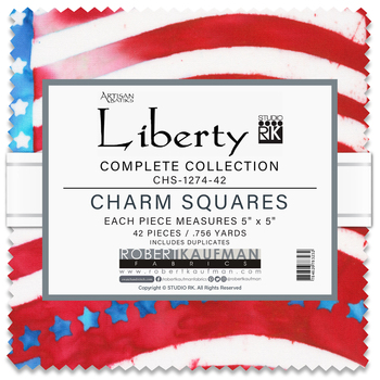Artisan Batiks: Liberty by Studio RK - Complete Collection Charm Square Artisan Batiks: Liberty by Studio RK - Complete Collection Charm Square