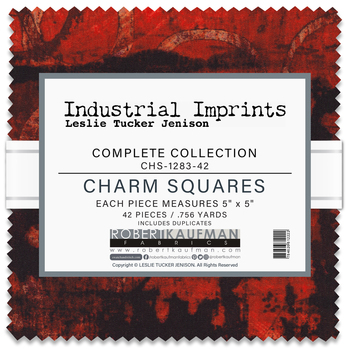 Wishwell: Industrial Imprints by Leslie Tucker Jenison - Complete Collection Charm Square Wishwell: Industrial Imprints by Leslie Tucker Jenison - Complete Collection Charm Square
