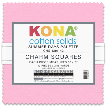 Kona® Cotton - Summer Days Palette Charm Square Kona® Cotton - Summer Days Palette Charm Square