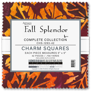 Artisan Batiks: Fall Splendor by Lunn Studios - Complete Collection Charm Squares Artisan Batiks: Fall Splendor by Lunn Studios - Complete Collection Charm Squares