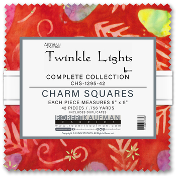 Artisan Batiks: Twinkle Lights by Lunn Studios - Complete Collection Charm Squares Artisan Batiks: Twinkle Lights by Lunn Studios - Complete Collection Charm Squares