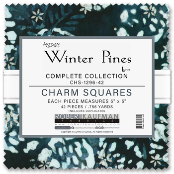 Artisan Batiks: Winter Pines by Lunn Studios - Complete Collection Charm Squares Artisan Batiks: Winter Pines by Lunn Studios - Complete Collection Charm Squares