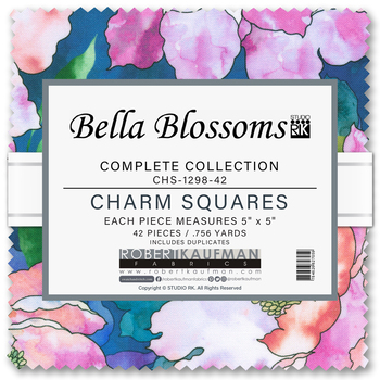 Bella Blossoms by Studio RK - Complete Collection Charm Squares Bella Blossoms by Studio RK - Complete Collection Charm Squares