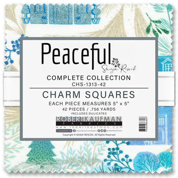 Peaceful by Sanja Rescek - Complete Collection Charm Squares Peaceful by Sanja Rescek - Complete Collection Charm Squares