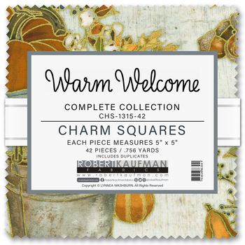 Warm Welcome by Lynnea Washburn - Complete Collection Charm Squares Warm Welcome by Lynnea Washburn - Complete Collection Charm Squares
