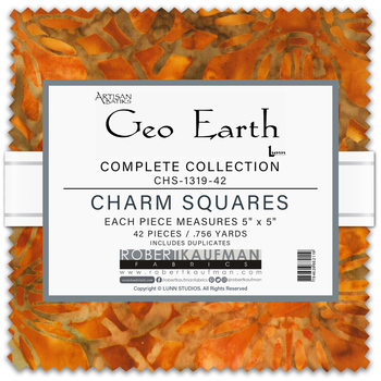 Artisan Batiks: Geo Earth by Lunn Studios - Complete Collection Ten Square Artisan Batiks: Geo Earth by Lunn Studios - Complete Collection Ten Square