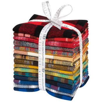 Mammoth Flannel by Studio RK - Rainbow Colorstory Mammoth Flannel by Studio RK - Rainbow Colorstory