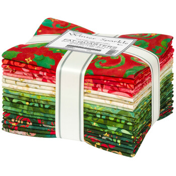 Artisan Batiks: Winter Sparkle by Lunn Studios - Holiday Colorstory Artisan Batiks: Winter Sparkle by Lunn Studios - Holiday Colorstory