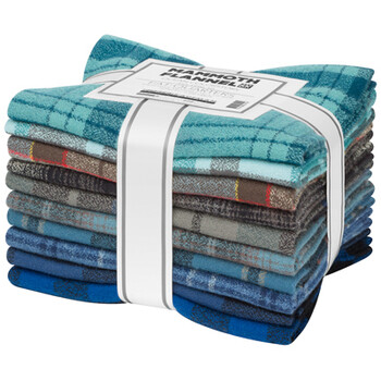 Mammoth Flannel by Studio RK - Ocean Colorstory Mammoth Flannel by Studio RK - Ocean Colorstory