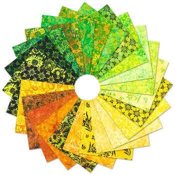 Artisan Batiks: Bees and Flowers by Lunn Studios - Complete Collection Fat Quarter Bundle Artisan Batiks: Bees and Flowers by Lunn Studios - Complete Collection Fat Quarter Bundle