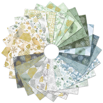 Wishwell: Winterstone by Vanessa Lillrose & Linda Fitch - Complete Collection Fat Quarter Bundle