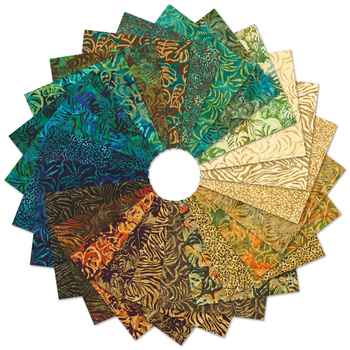 Artisan Batiks: Jungle Dreams by Studio RK - Complete Collection Fat Quarter Bundle Artisan Batiks: Jungle Dreams by Studio RK - Complete Collection Fat Quarter Bundle