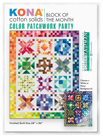 2026 Kona® Cotton Block of the Month Pattern Card Set 2026 Kona® Cotton Block of the Month Pattern Card Set