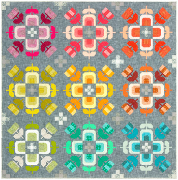 Casserole Quilt Kit by Elizabeth Hartman - feat. Library Casserole Quilt Kit by Elizabeth Hartman - feat. Library