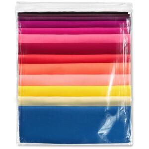 Lion Abstractions Kit by Violet Craft - feat Kona Cotton precut logo