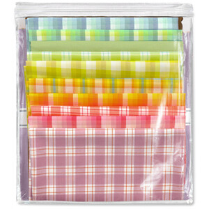 Greenhouse Quilt Kit by Elizabeth Hartman - feat. Kitchen Window Wovens precut logo