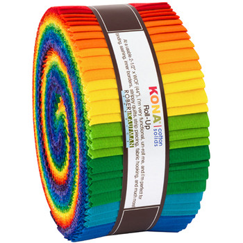 Kona® Cotton - Bright Rainbow Palette Kona® Cotton - Bright Rainbow Palette