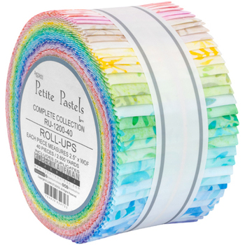 Artisan Batiks: Petite Pastels by Lunn Studios - Complete Collection Roll-Up Artisan Batiks: Petite Pastels by Lunn Studios - Complete Collection Roll-Up