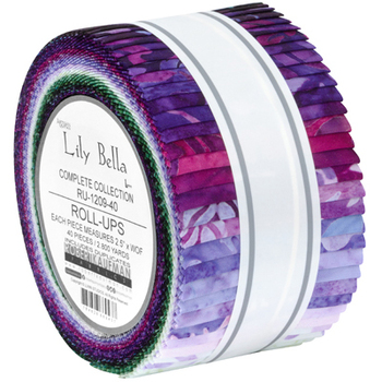 Artisan Batiks: Lily Bella by Lunn Studios - Complete Collection Roll-Up Artisan Batiks: Lily Bella by Lunn Studios - Complete Collection Roll-Up